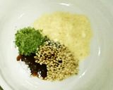 ゴマチーズ醤油おにぎり作り方1写真
