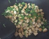 魚肉ソーセージのチャーハン作り方2写真