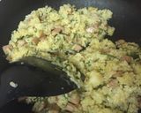 魚肉ソーセージのチャーハン作り方3写真
