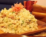 魚肉ソーセージのチャーハン作り方4写真