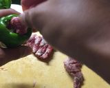 超簡単丸ごとピーマンの牛肉詰め作り方3写真