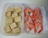 こうや豆腐と海老のフルーツカクテルサラダ作り方4写真