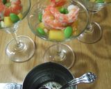 こうや豆腐と海老のフルーツカクテルサラダ作り方6写真