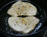 マグロの煮込み きのこソース添え作り方5写真