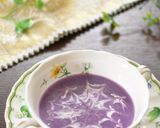 ハロウィンに☆紫芋の塩麹スープ♫作り方5写真