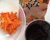 栄養満点ツナ旨！高野豆腐とひじきの甘辛煮作り方1写真