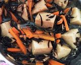 栄養満点ツナ旨！高野豆腐とひじきの甘辛煮作り方6写真