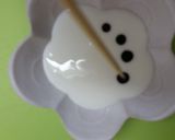 ハロウィンにもお絵かきヨーグルトで朝食　作り方6写真