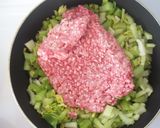 豚肉とセロリでガパオ☆作り方4写真