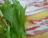 豚バラ水菜のBRIしゃぶ作り方6写真