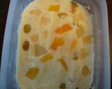 水切り不要!豆腐のミルキーフルーツアイス作り方3写真