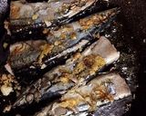 さんまのガーリック焼き作り方5写真