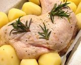 骨付鳥とじゃがいものハーブグリル作り方3写真