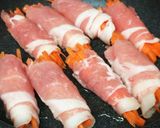 お弁当に☆簡単！豚肉のニンジン巻き作り方4写真