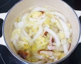 【白菜と春雨のスープ】作り方3写真