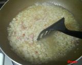 ♥にんにくとベーコンのチーズリゾット♥作り方5写真
