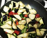 ☆なすピー味噌炒め☆作り方4写真
