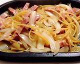 ミニホットプレートナポリタンパスタ♡作り方4写真