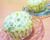 離乳食にも★小松菜のふんわり蒸しパン作り方6写真