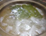 豚レタスしゃぶしゃぶ蕎麦鍋作り方2写真
