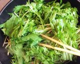 シャキシャキ水菜の巣ごもり卵作り方2写真
