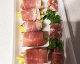 豚薄切り肉のさつまいもとチーズの肉巻き作り方3写真