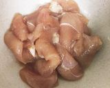 鶏むね肉ともやし炒め＊マヨぽん酢作り方1写真