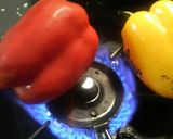 新玉葱とパプリカのマリネ♪作り方1写真