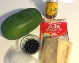 冬瓜 黒豆 春雨のお家薬膳スープ作り方1写真