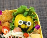 妖怪ウォッチ ハロウィンキャラ弁作り方7写真