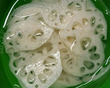 蓮根とほうれん草のミートソースサンド作り方1写真