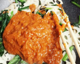 蓮根とほうれん草のミートソースサンド作り方4写真