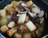 豚バラ肉と大根の煮物作り方6写真