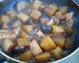 豚バラ肉と大根の煮物作り方8写真