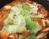 野菜たっぷりコチュジャンでチゲ鍋風★作り方8写真