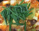 野菜たっぷりコチュジャンでチゲ鍋風★作り方9写真