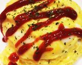 我が家の絶品とろり半熟卵のオムライス作り方16写真