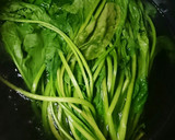 ほうれん草とちりめんの和え物作り方1写真