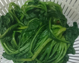 ほうれん草とちりめんの和え物作り方2写真