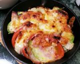 スキレットで♪アボトマチーズ焼き♡作り方4写真