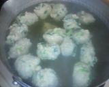 つくねと豆腐のトロトロうどん♪作り方3写真
