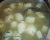 つくねと豆腐のトロトロうどん♪作り方5写真
