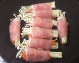 肉巻きエノキ人参〈さっぱり味付〉作り方3写真