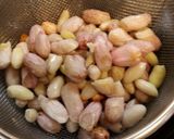 秋の味覚♪新米♪圧力鍋de落花生ご飯作り方1写真