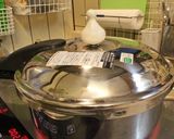 秋の味覚♪新米♪圧力鍋de落花生ご飯作り方3写真
