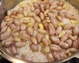 秋の味覚♪新米♪圧力鍋de落花生ご飯作り方4写真