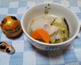 楽ちん♪圧力鍋でｺﾞﾛｺﾞﾛ無塩スープ作り方7写真