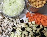 圧力鍋でひよこ豆のドライカレー作り方2写真