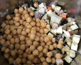 圧力鍋でひよこ豆のドライカレー作り方3写真