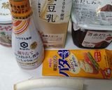 豆乳味噌バターとコーンのスープチャーハン作り方1写真